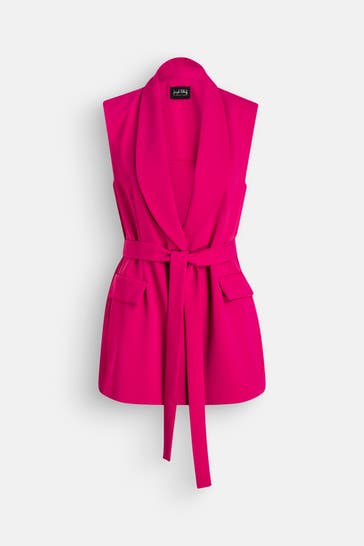 JOSEPH RIBKOFF Weste fuchsia