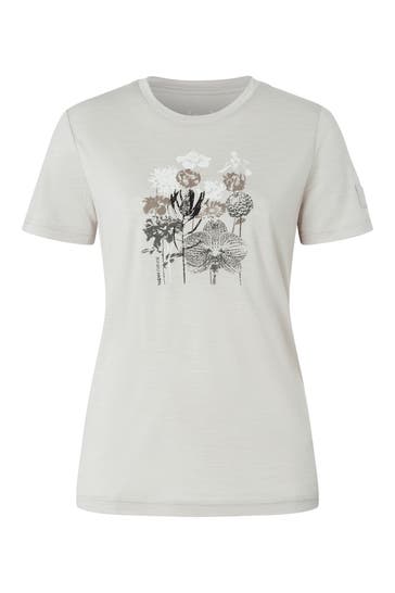 SUPER.NATURAL Funktionsshirt 'Orchid' hellgrau