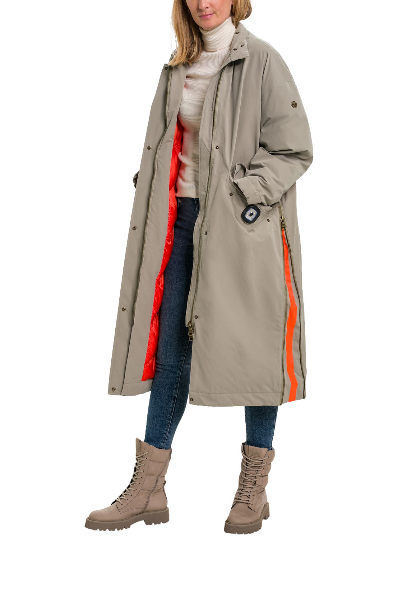 BLONDE NO. 8 Parka 'Wesley' graugrün, Bild 1