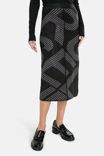 ELIAS RUMELIS Strickrock 'Odile' zweifarbig