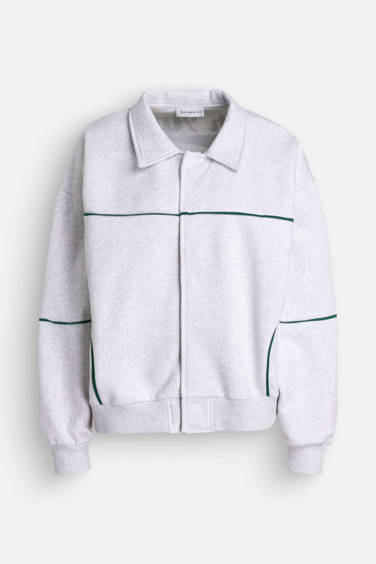OH APRIL Collegejacke grau, Bild 1