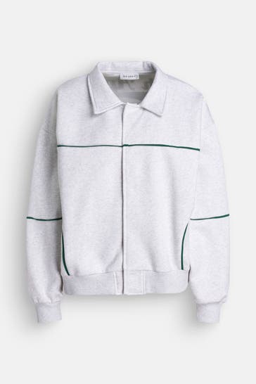 OH APRIL Collegejacke grau