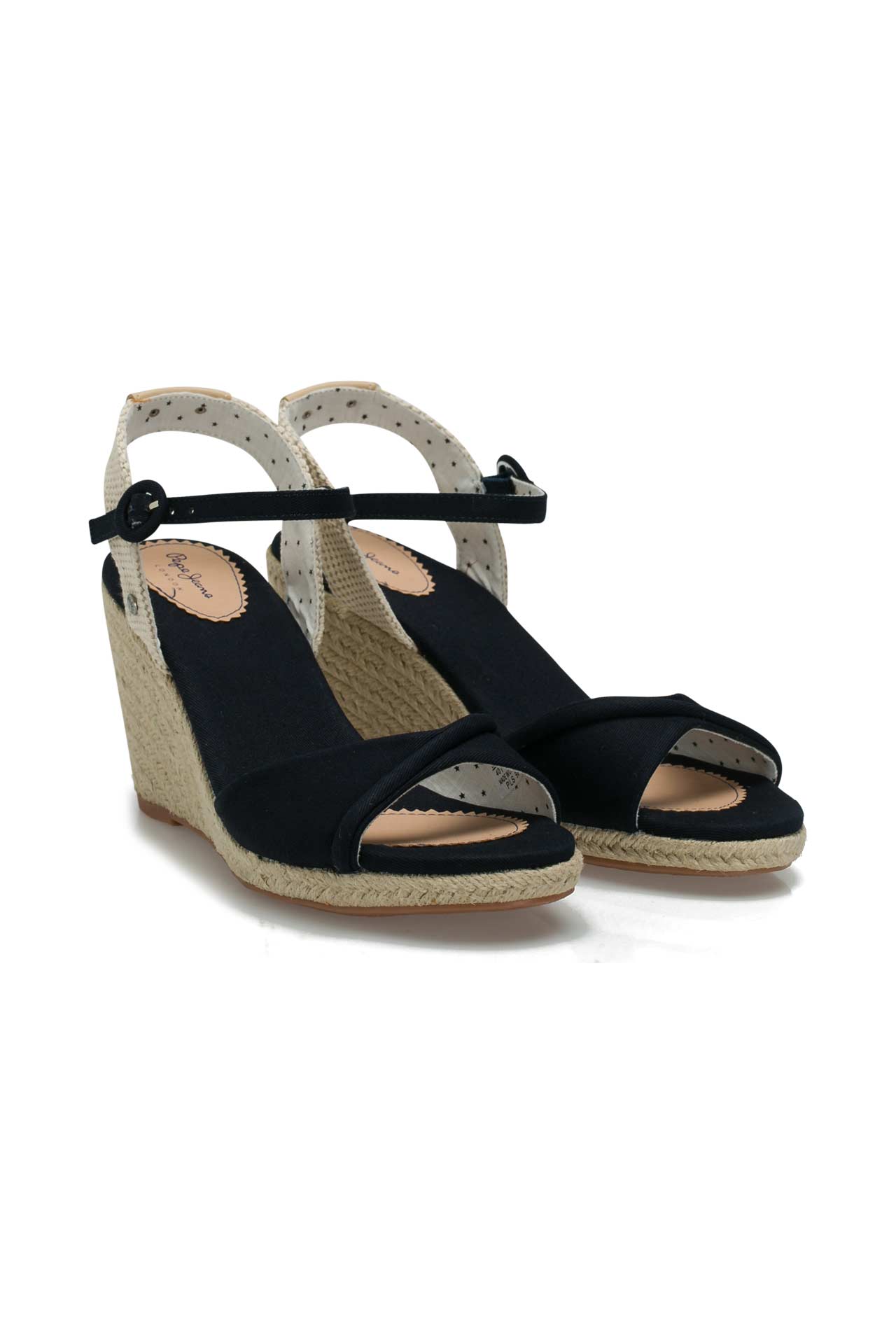 PEPE JEANS Wedges 'Shark' navy, Bild 1