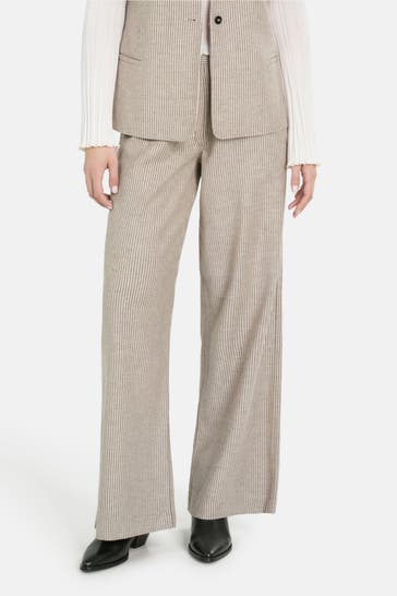 2NDDAY Stoffhose 'Benette' gestreift