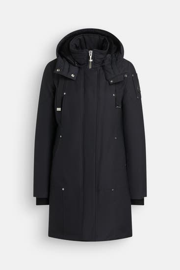 MOOSE KNUCKLES - Daunenparka 'Longue Rive Parka 2' schwarz