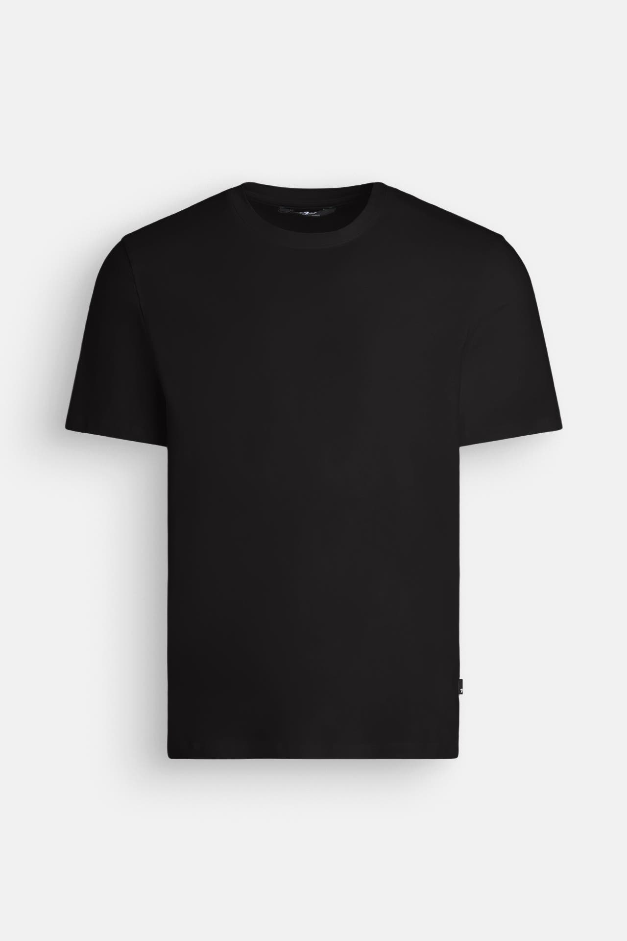 7 FOR ALL MANKIND T-Shirt 'Luxe Performance' schwarz, Bild 1
