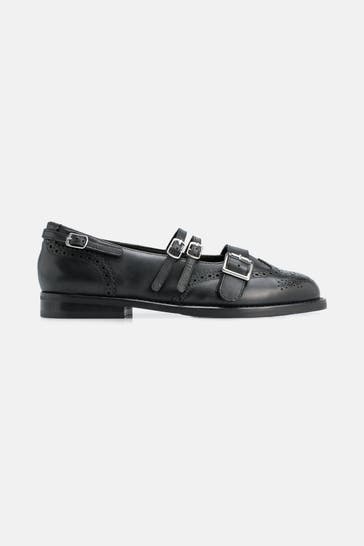 BRONX Ballerinas schwarz