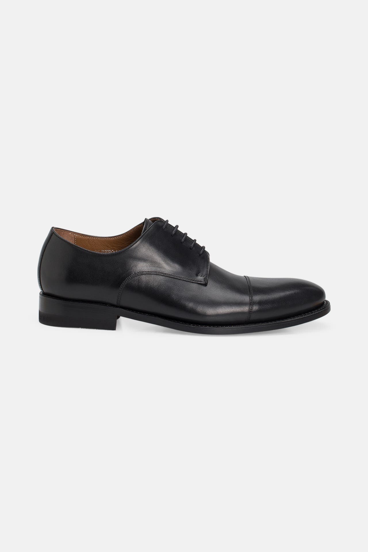 PRIME SHOES Derbys 'Bergamo' schwarz, Bild 1