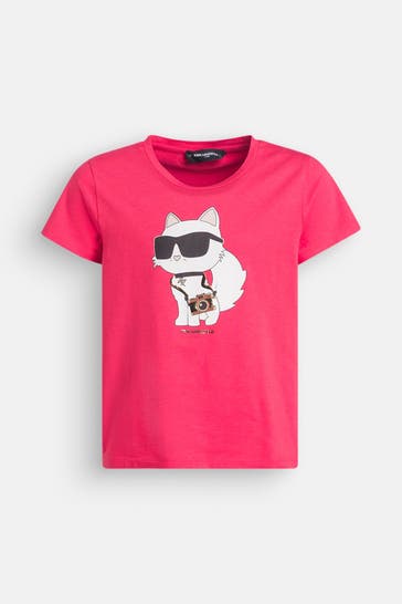 KARL LAGERFELD T-Shirt koralle