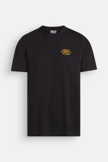 DIESEL T-Shirt schwarz