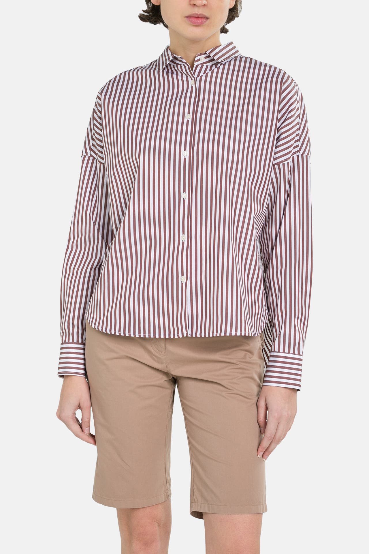 0039 ITALY Casual-Bluse 'Lucy' gestreift, Bild 1