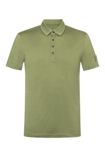 SUPER.NATURAL Polo-Shirt oliv