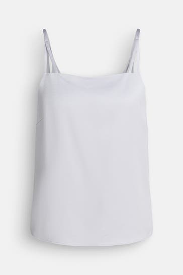 RIANI Satintop blaugrau