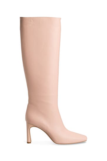 LIU JO Lederstiefel 'Squared' nude