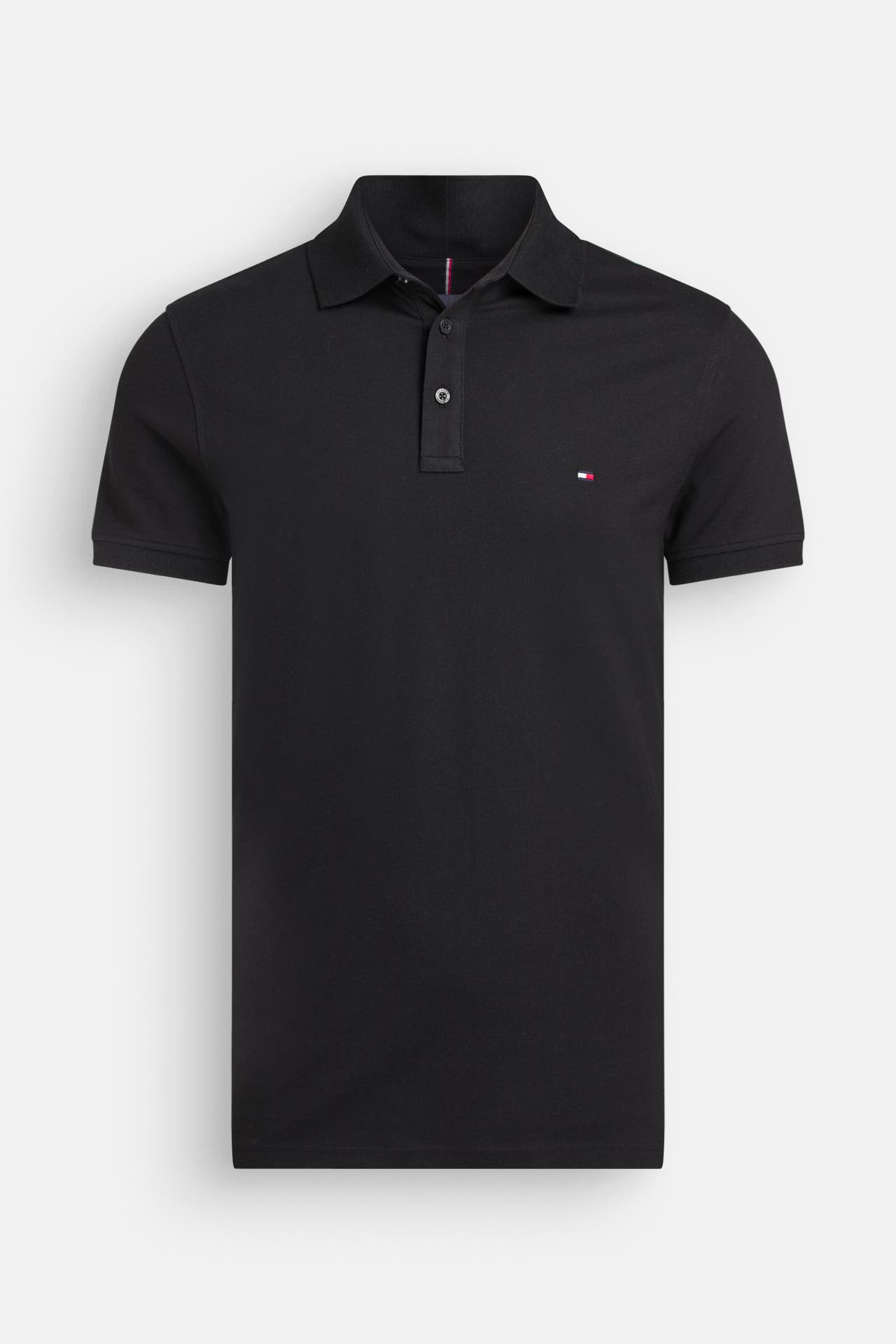 TOMMY HILFIGER Polo-Shirt schwarz, Bild 1