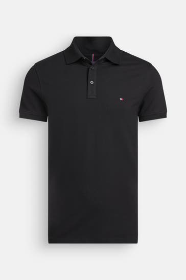 TOMMY HILFIGER Polo-Shirt schwarz
