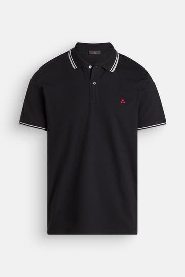 PEUTEREY Polo-Shirt schwarz