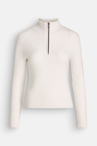 BOGNER Chasmere-Pullover 'Shannon' weiß