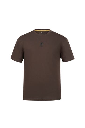 UNDER ARMOUR T-Shirt 'Curry' dunkelbraun