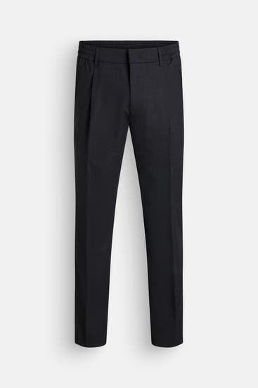 BOGNER - Wollmix-Stoffhose 'James' dunkelgrau