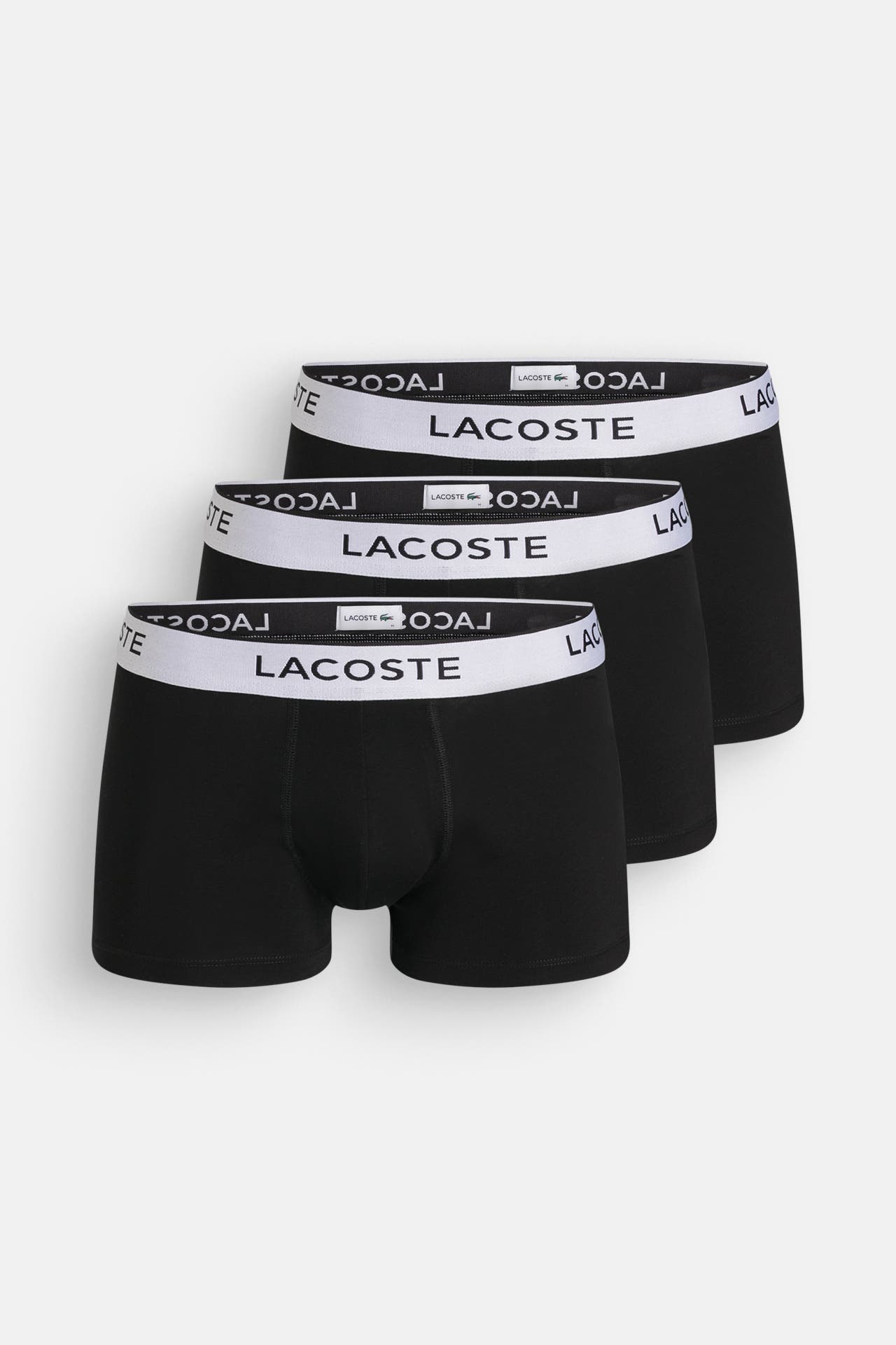 LACOSTE 3er-Pack Boxer Trunks schwarz, Bild 1