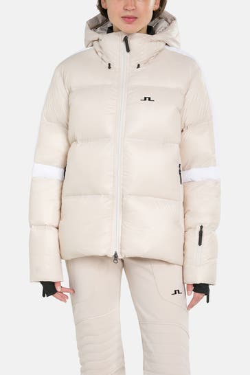 J.LINDEBERG SPORTSWEAR Daunenjacke 'Creekside' beige