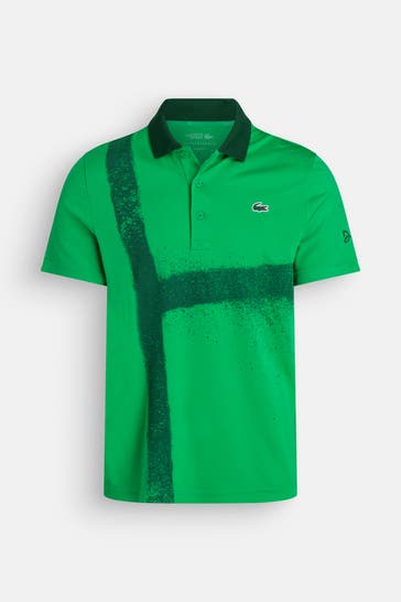 LACOSTE Polo-Shirt grün