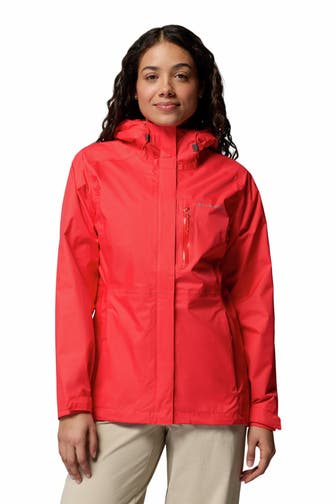 COLUMBIA Regenjacke 'Pouring Adventure™ III' neonrot