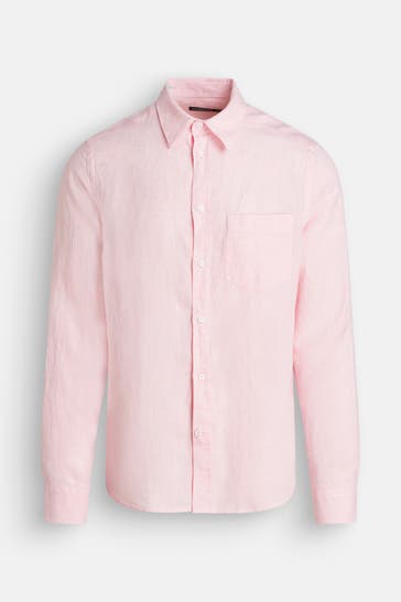 J.LINDEBERG Leinenhemd Slim Fit