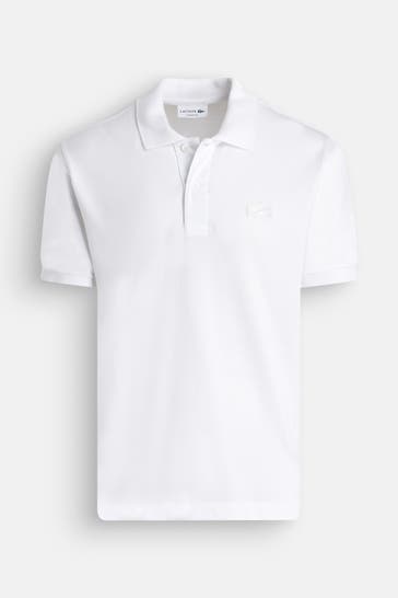 LACOSTE Polo-Shirt weiß