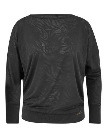 VENICE BEACH Langarmshirt dunkelgrau