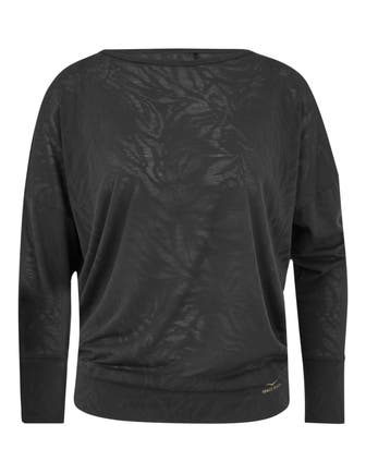 VENICE BEACH Langarmshirt dunkelgrau