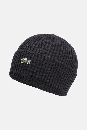 LACOSTE Beanie dunkelgrau