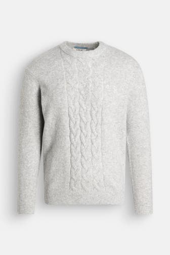 REPLAY Strickpullover hellgrau