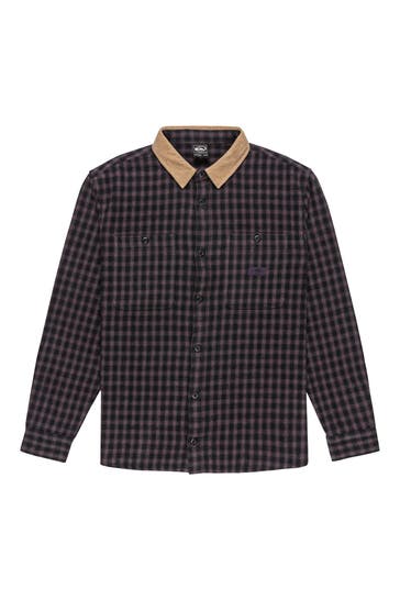 QUIKSILVER Overshirt gemustert