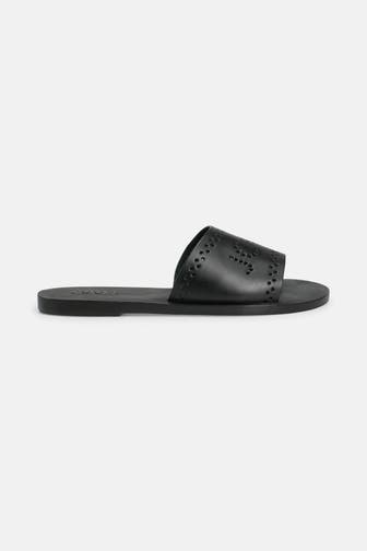 JOOP! Leder-Slides 'Charlene' schwarz