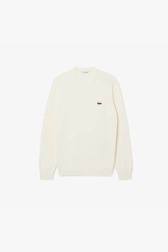 LACOSTE Strickpullover creme