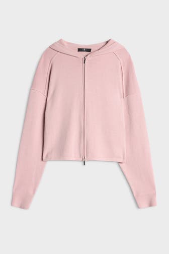 7 FOR ALL MANKIND Kaschmir-Strickjacke hellrosa