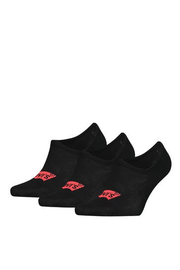 LEVI'S® 3er-Pack Socken schwarz