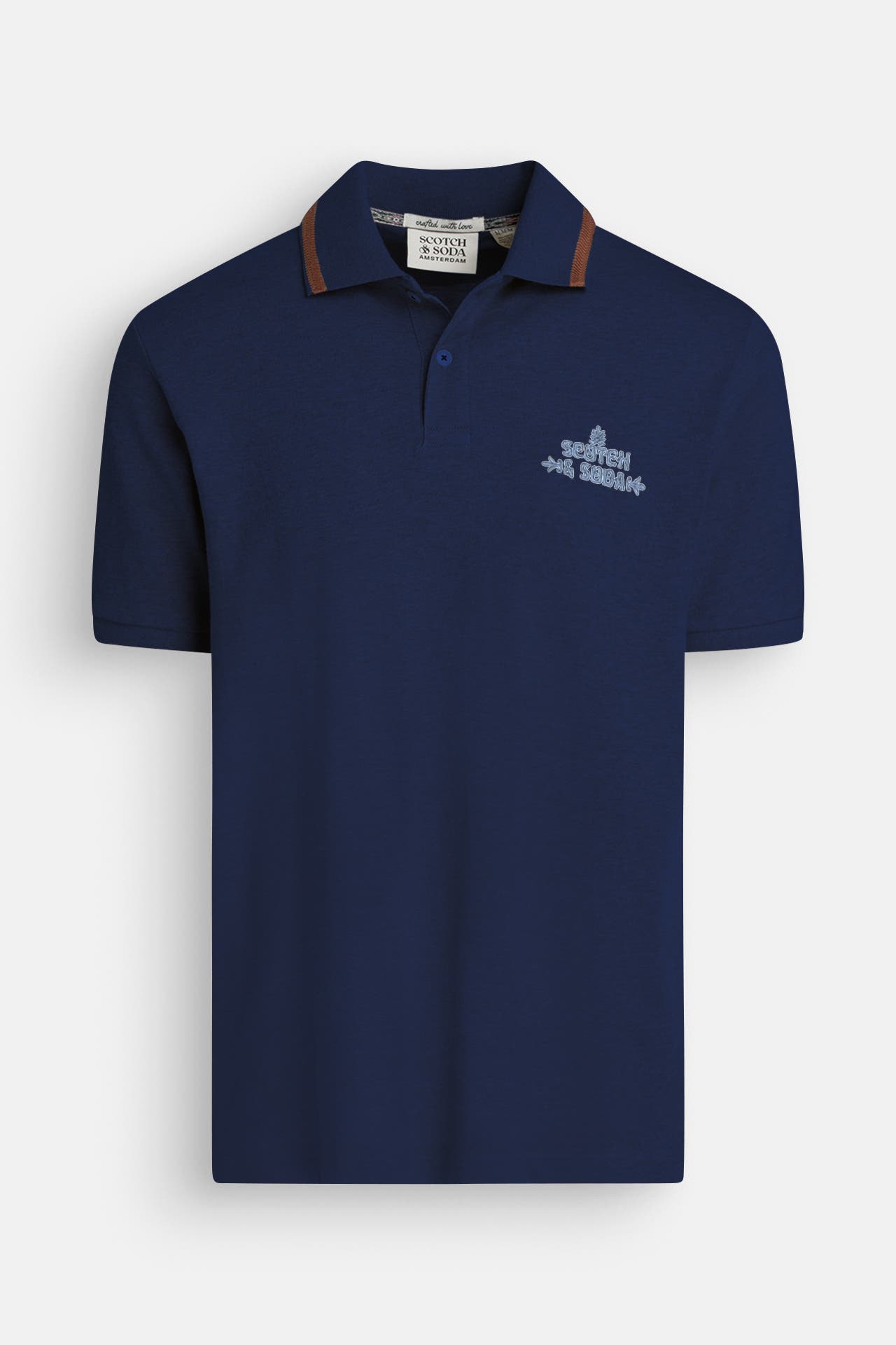 SCOTCH & SODA Polo-Shirt navy, Bild 1