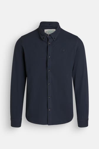 SUPERDRY Casual-Hemd nachtblau