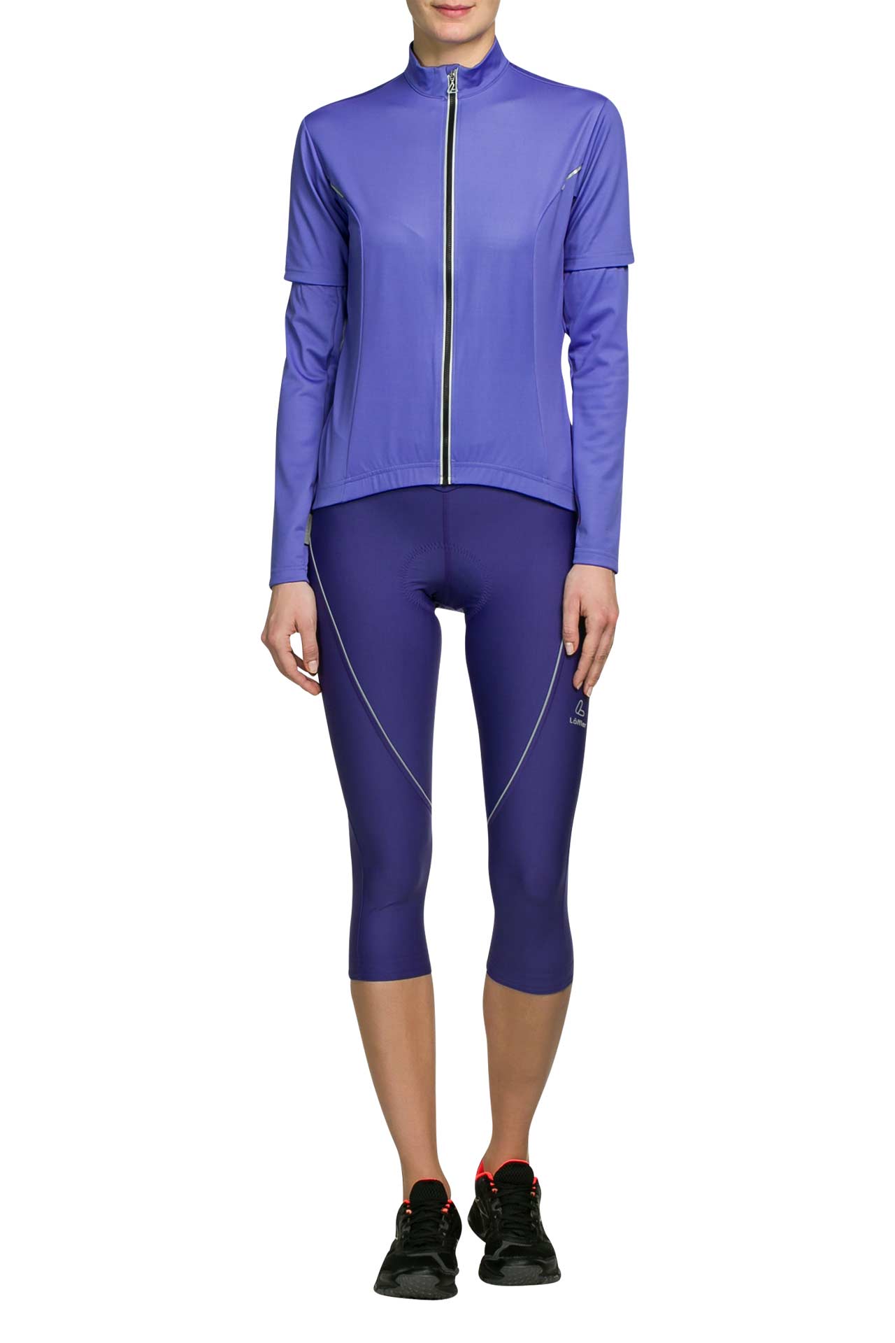 LÖFFLER 2-in-1 Softshelljacke lila, Bild 1