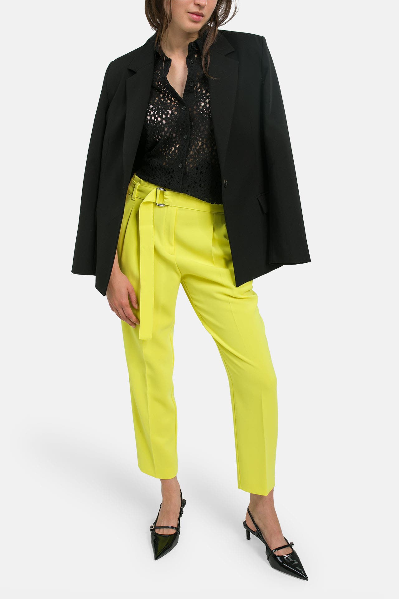 BOSS Business-Hose 'Tapiah' neongelb, Bild 1