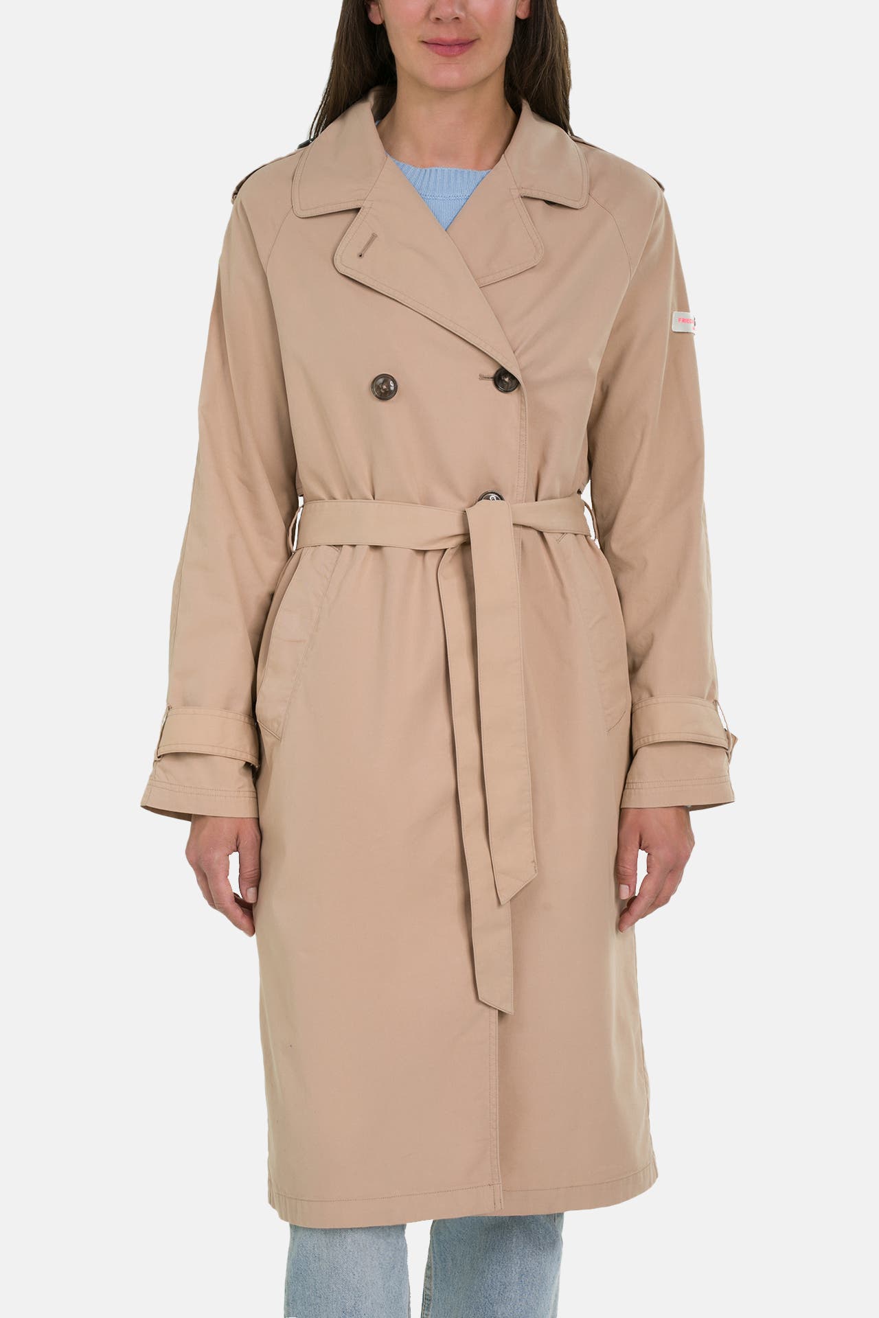 FRIEDA & FREDDIES NY Trenchcoat 'Marni' hellbraun , Bild 1