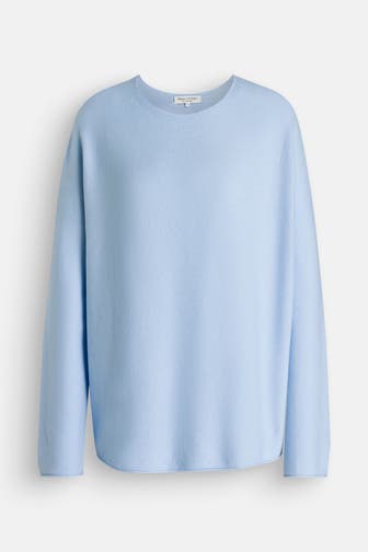 MARC O'POLO Strickpullover taubenblau