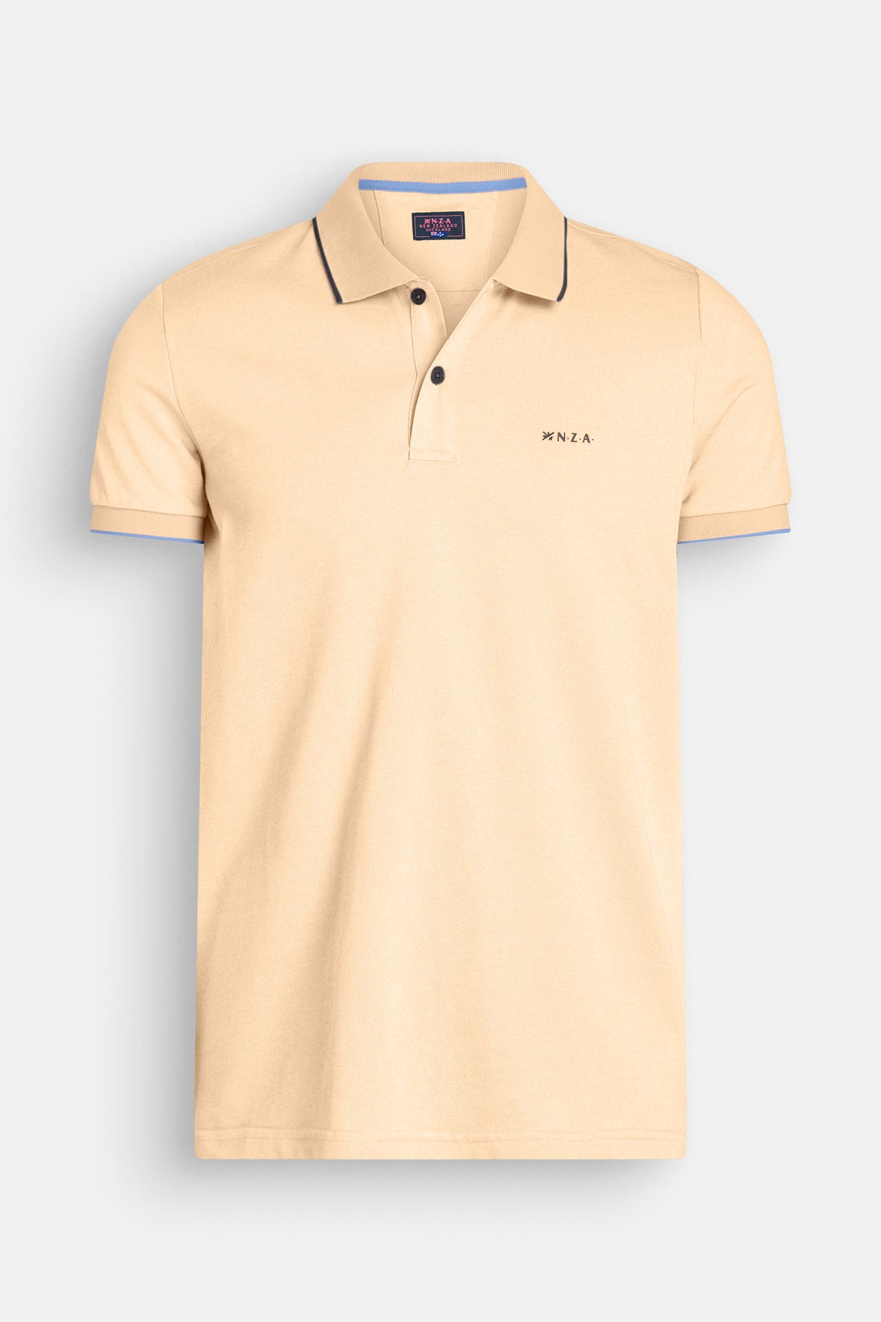 NEW ZEALAND AUCKLAND Polo-Shirt hellgelb, Bild 1