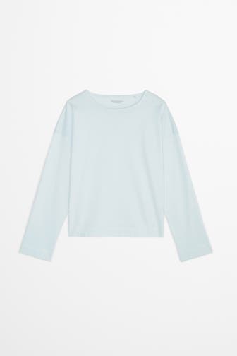 MARC O'POLO Longsleeve hellblau