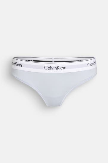 CK UNDERWEAR String hellblau