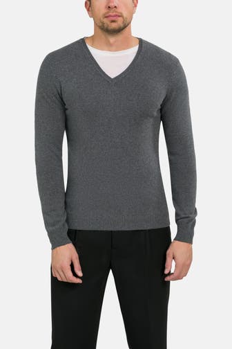 DANIELE FIESOLI Strickpullover dunkelgrau