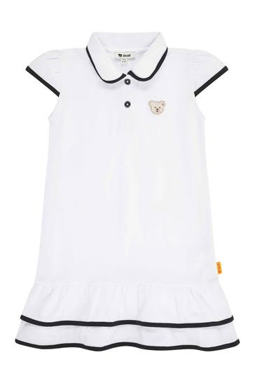 STEIFF Polokleid weiß
